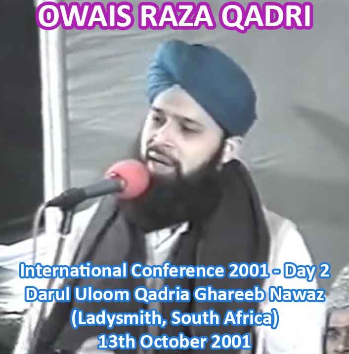 Intl Conference South Africa Day 2 (13th Oct 2001)